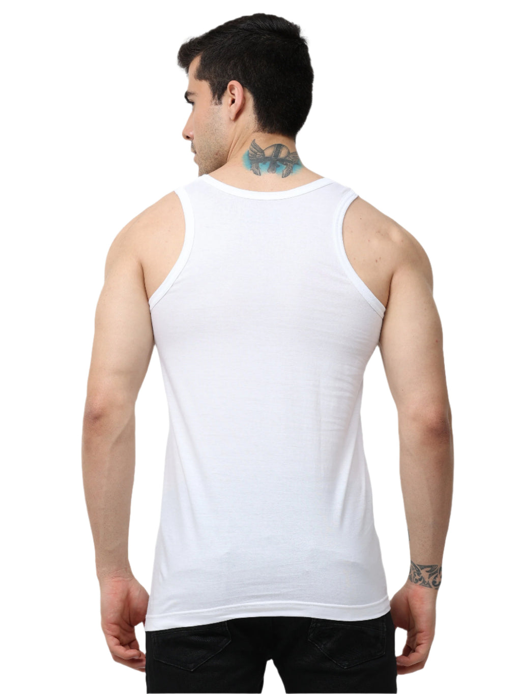 Otoman Combed Cotton sleeveless vest
