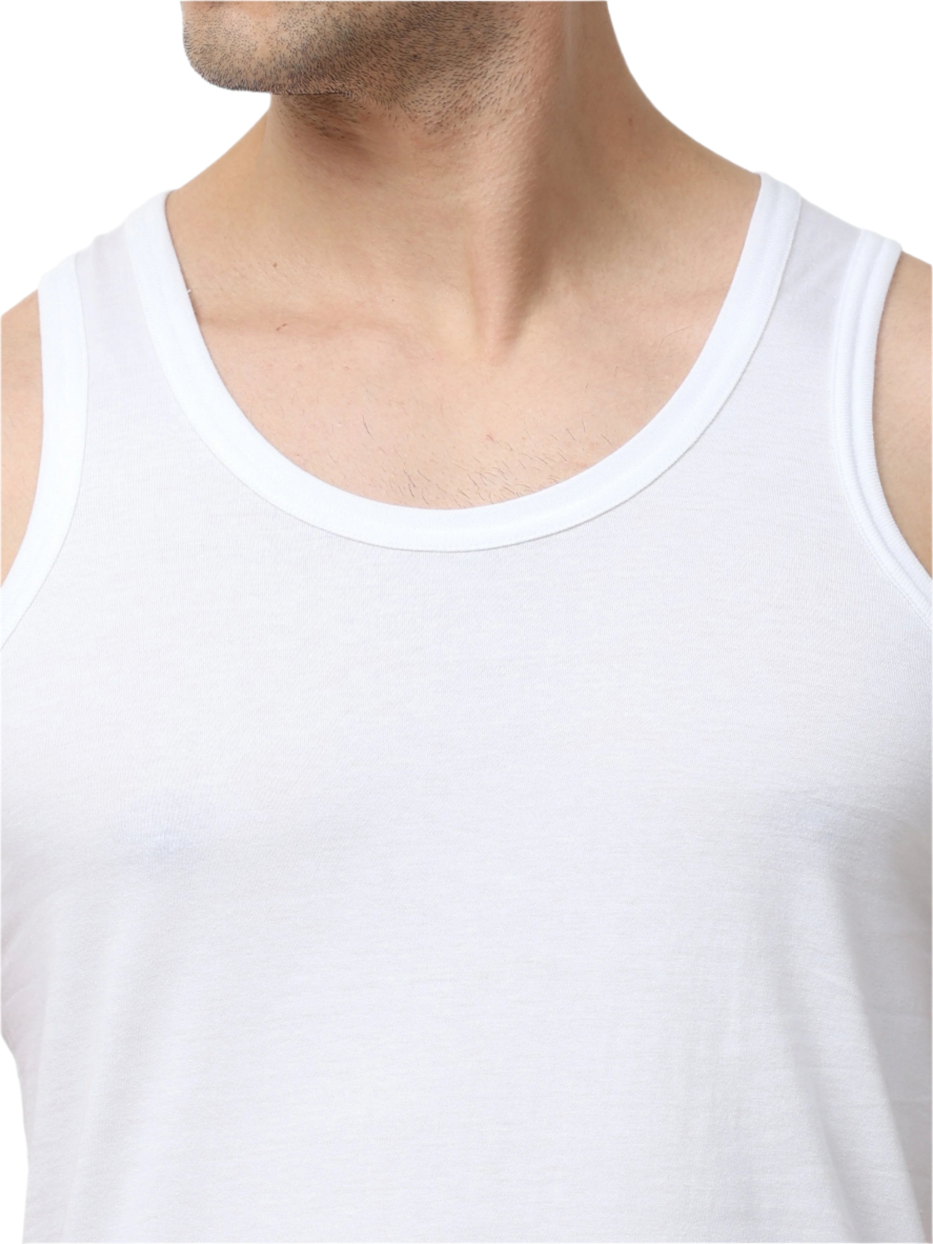 Otoman Combed Cotton sleeveless vest