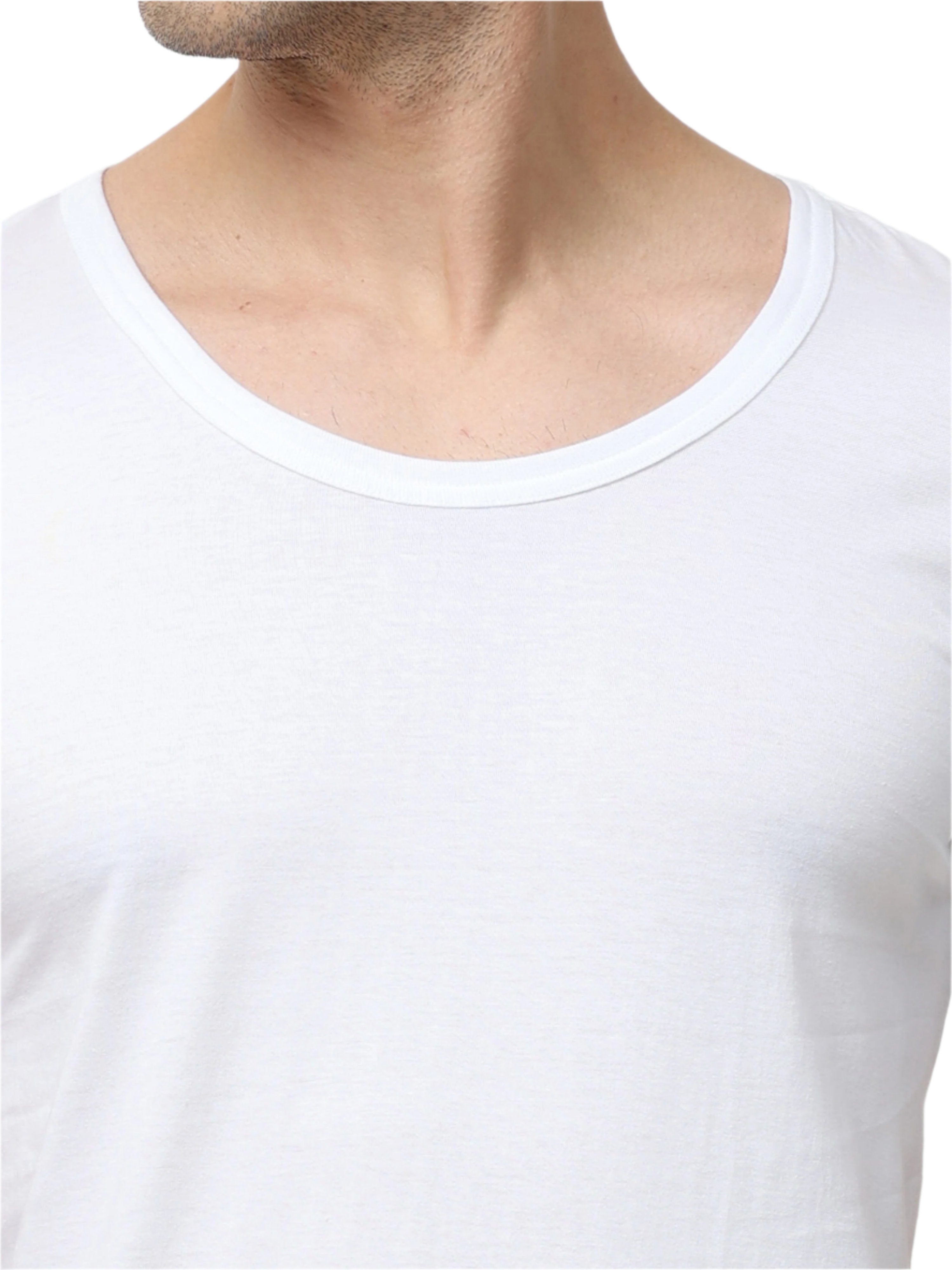 OTOMAN Men's Super Cotton Half Sleeve Vest (Pack of 2)