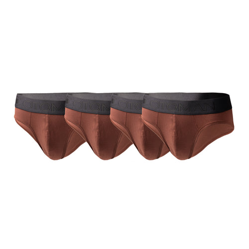 OTOMAN Bamboo Briefs for Men (Pack of 4)