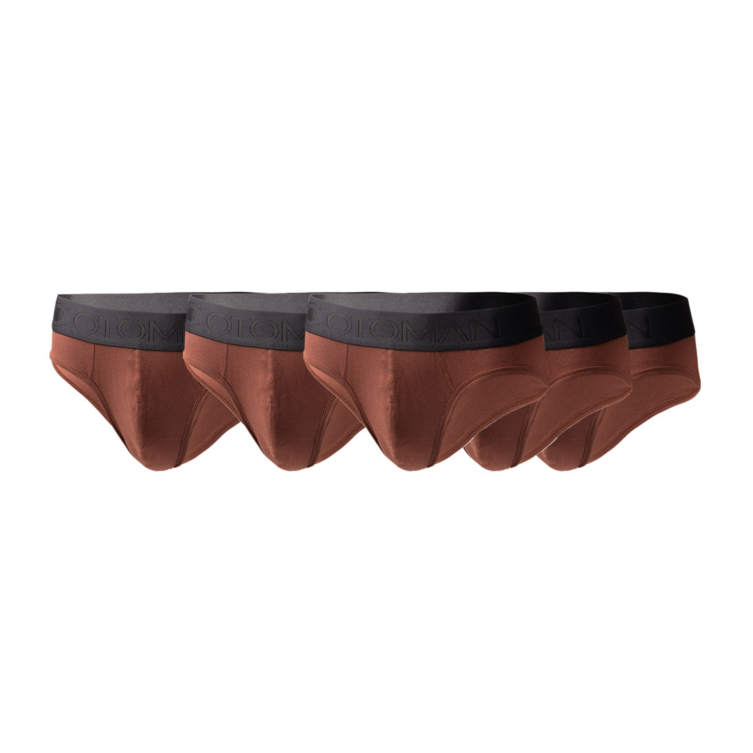 OTOMAN Bamboo Briefs for Men (Pack of 5)