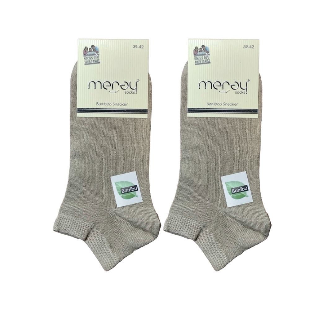 OTOMAN Premium Bamboo Ankle Socks (Pack of 2)