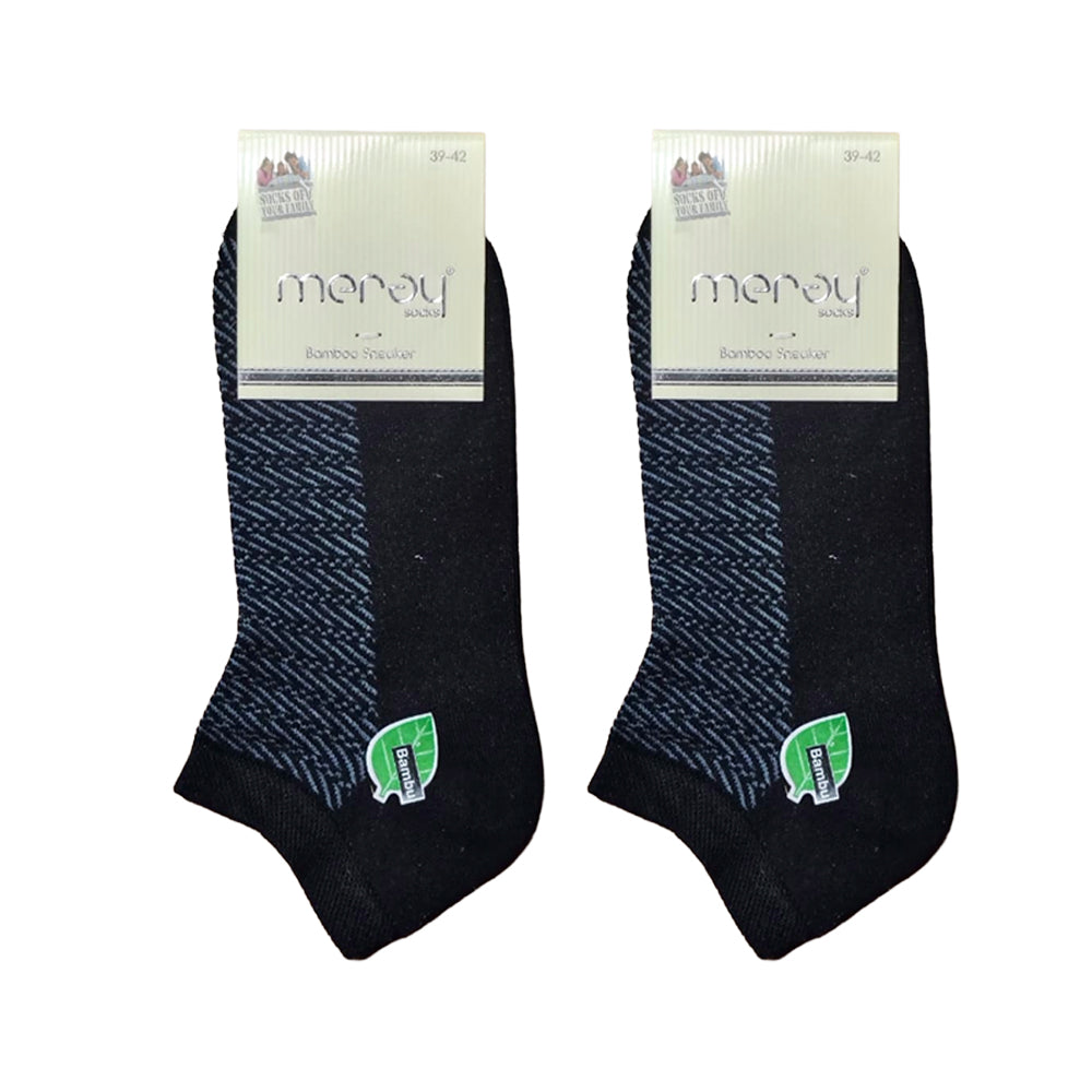 OTOMAN Premium Bamboo Ankle Socks (Pack of 2)