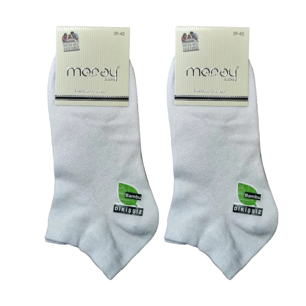 OTOMAN Premium Bamboo Ankle Socks (Pack of 2)