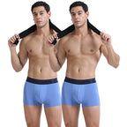 OTOMAN Solid Trunks for Men (Pack of 2)