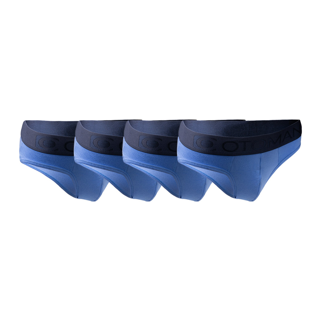 OTOMAN Bamboo Briefs for Men (Pack of 4)