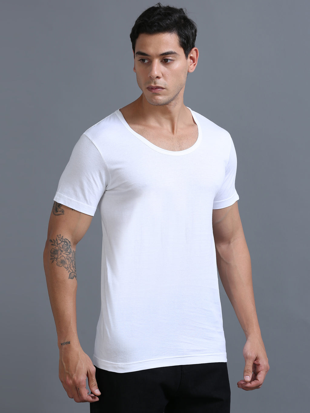 OTOMAN Men's Super Cotton Vest (half sleeve)