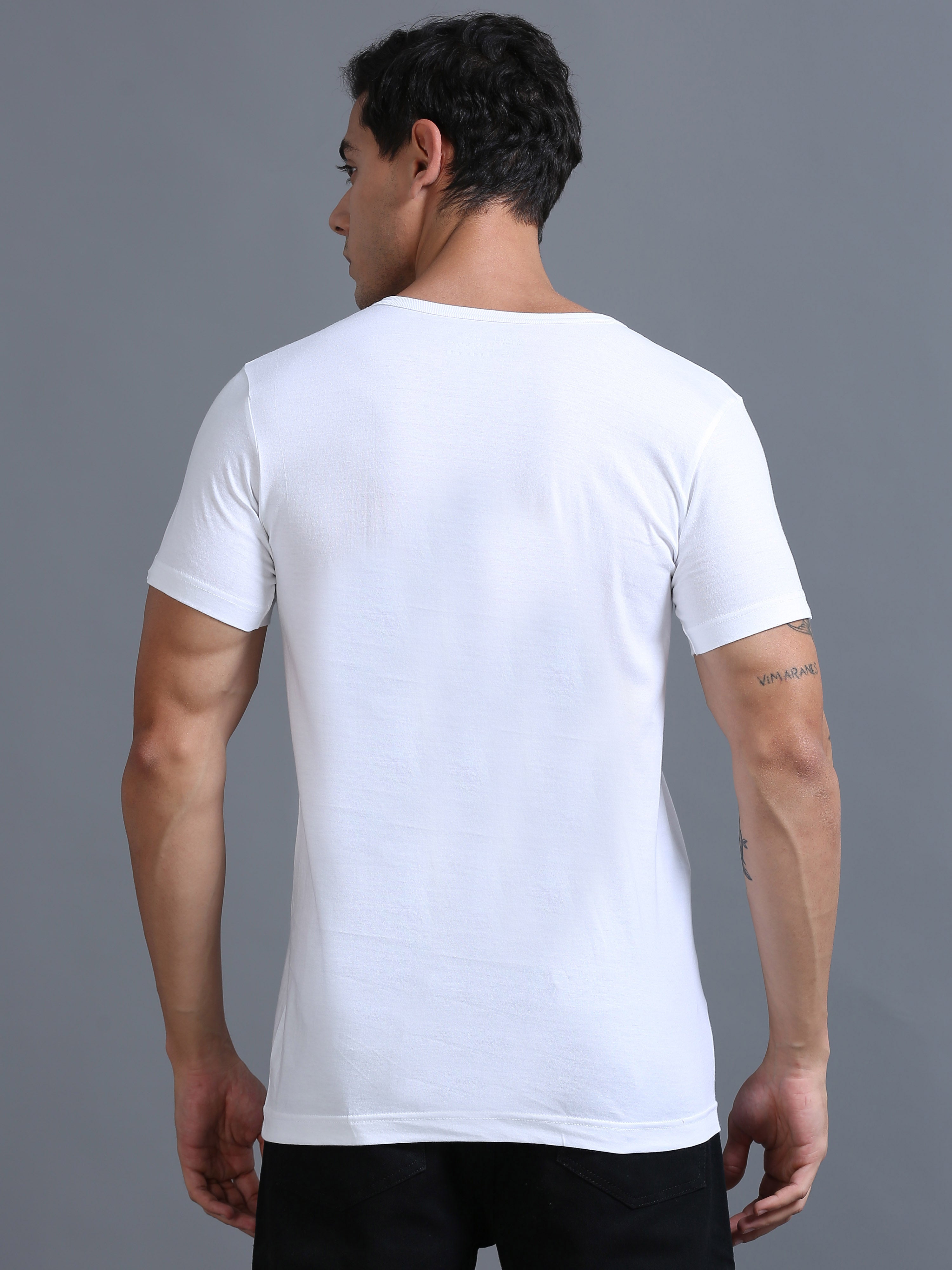 OTOMAN Men's Super Cotton Vest (half sleeve)