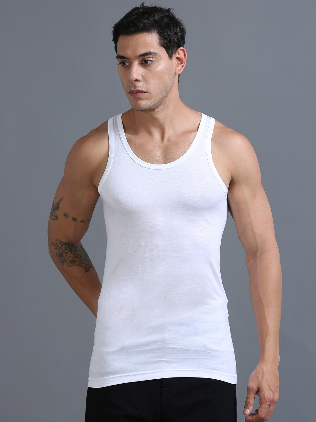 OTOMAN Men's Super Cotton Vest (sleeveless) (Pack of 5)