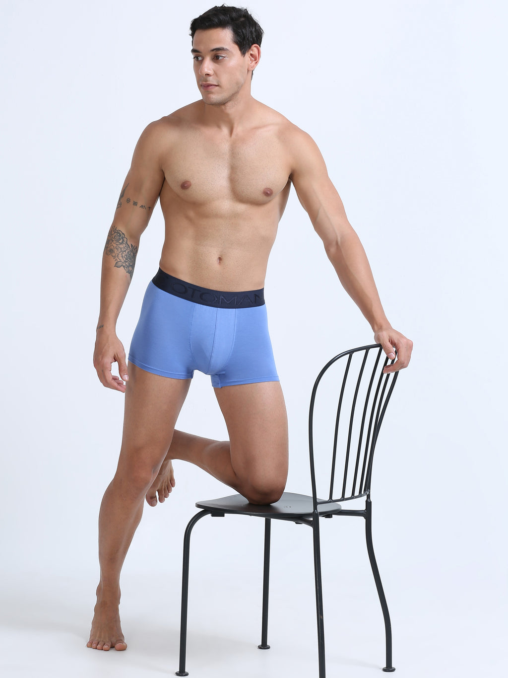 OTOMAN Solid Trunks for Men (Pack of 5)