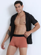 OTOMAN Solid Trunks for Men (Pack of 2)