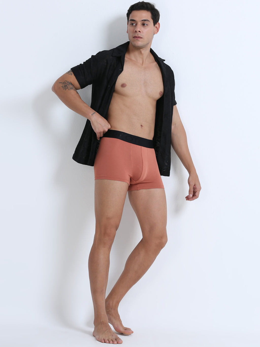 OTOMAN Solid Trunks for Men