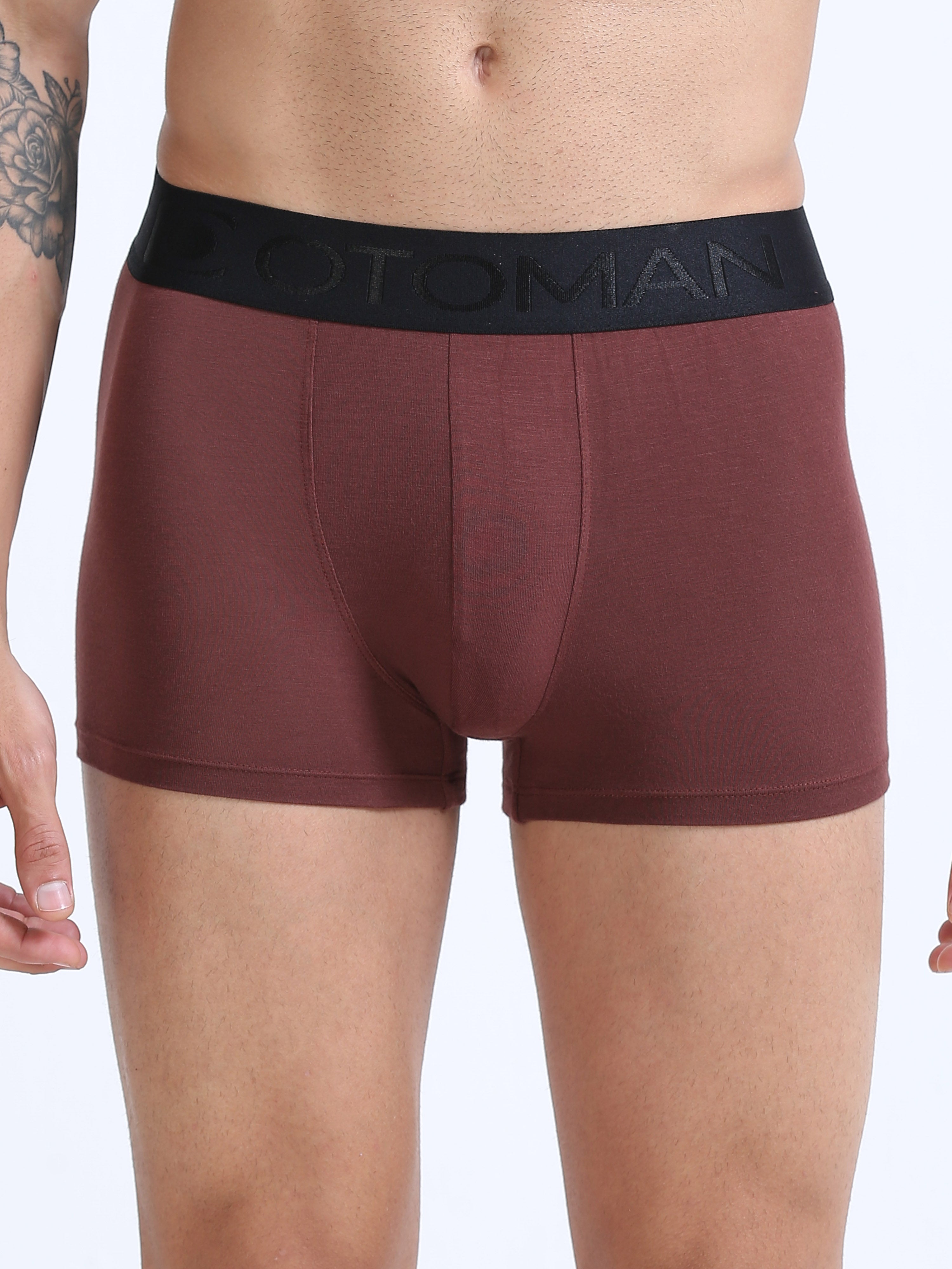 OTOMAN Solid Trunks for Men