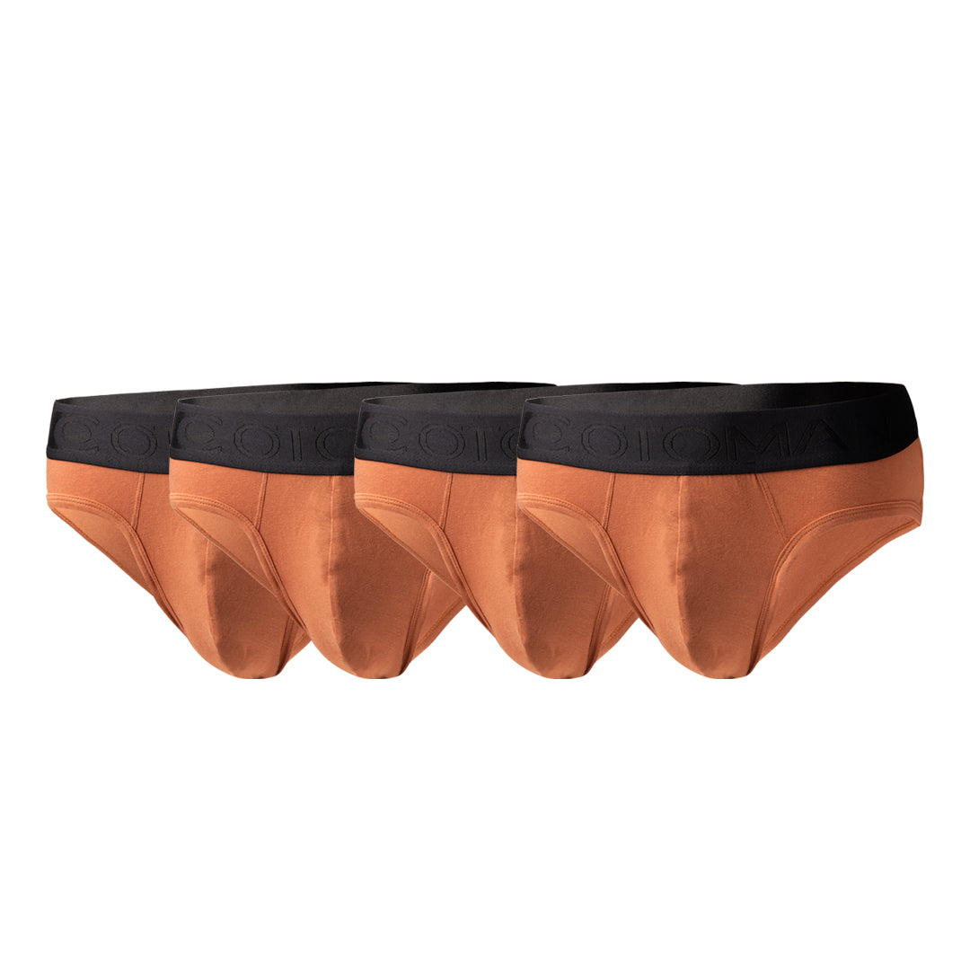 OTOMAN Bamboo Briefs for Men (Pack of 4)