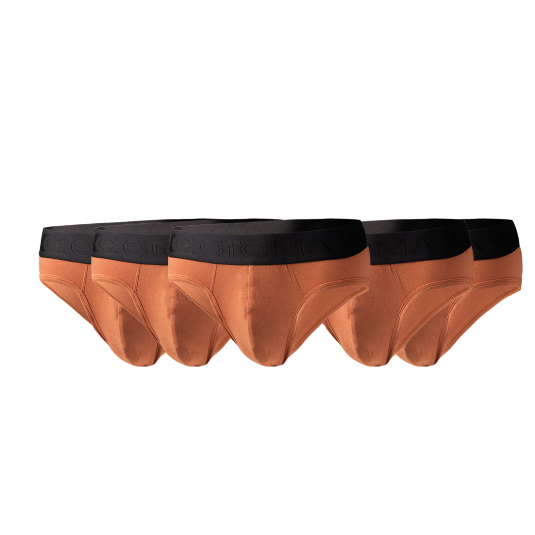 OTOMAN Bamboo Briefs for Men (Pack of 5)