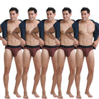 OTOMAN Bamboo Briefs for Men (Pack of 5)