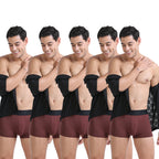 OTOMAN Solid Trunks for Men (Pack of 5)