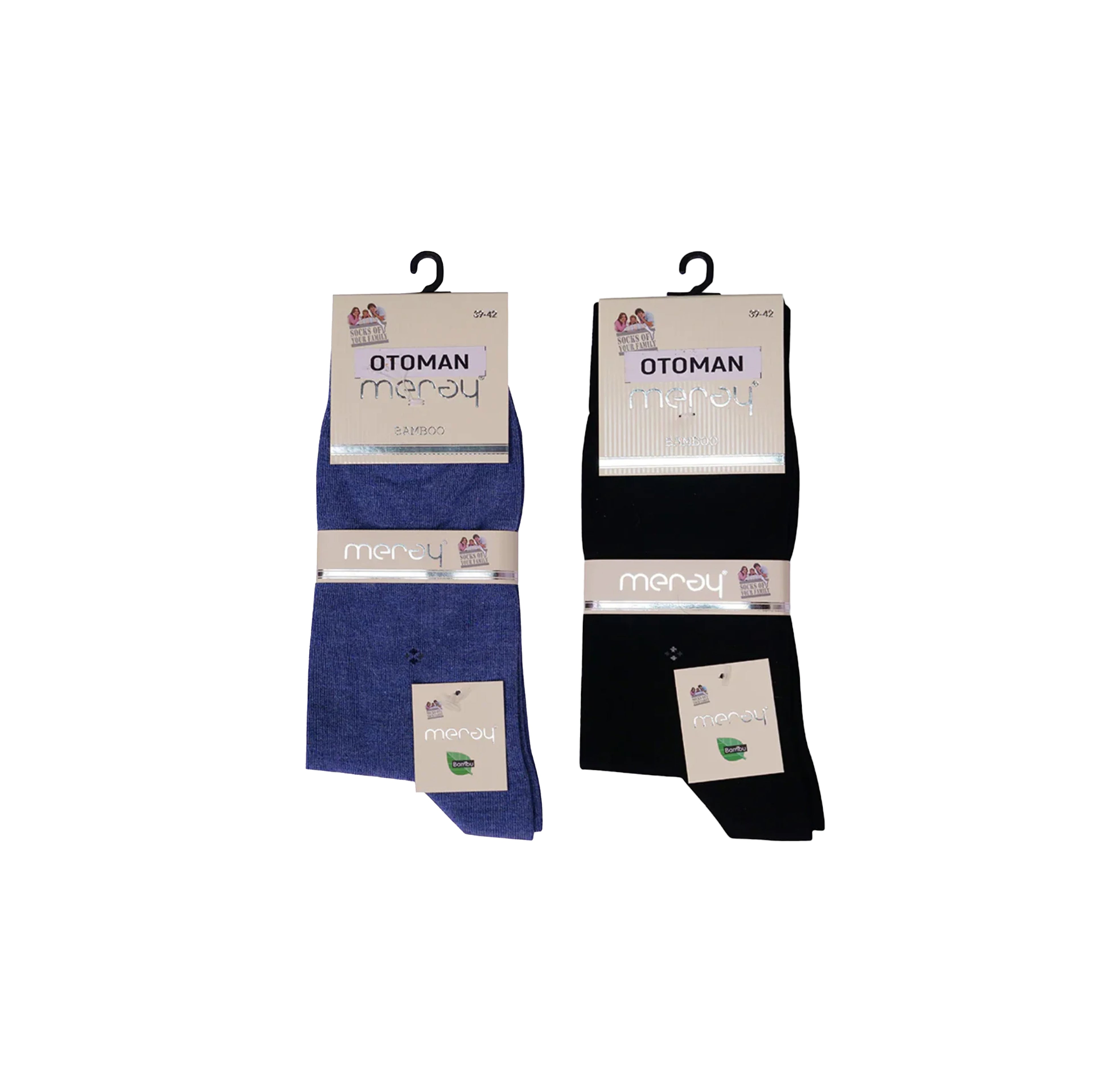 OTOMAN Premium Bamboo Socks (Pack of 2)