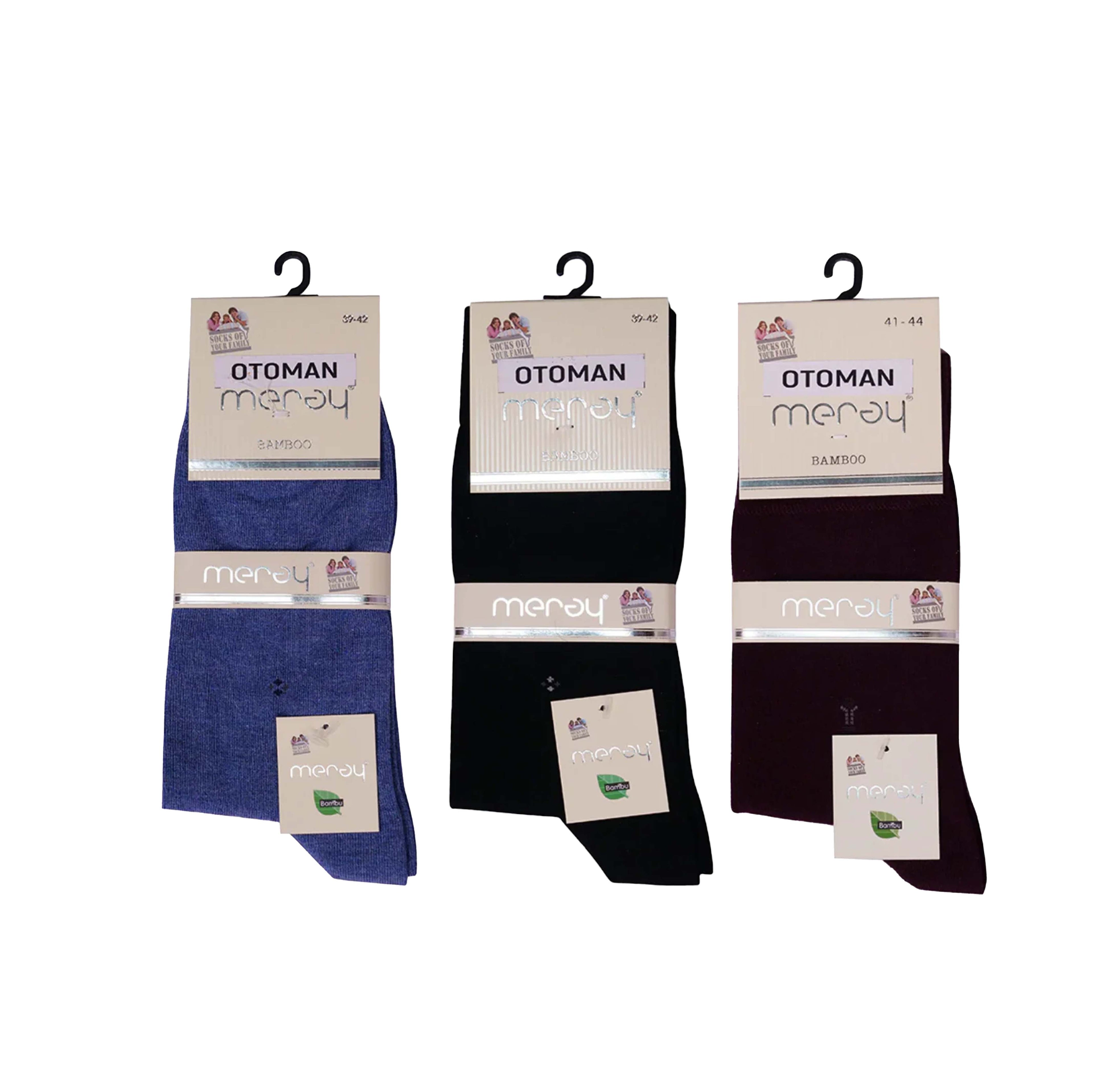 OTOMAN Premium Bamboo Socks (Pack of 3)
