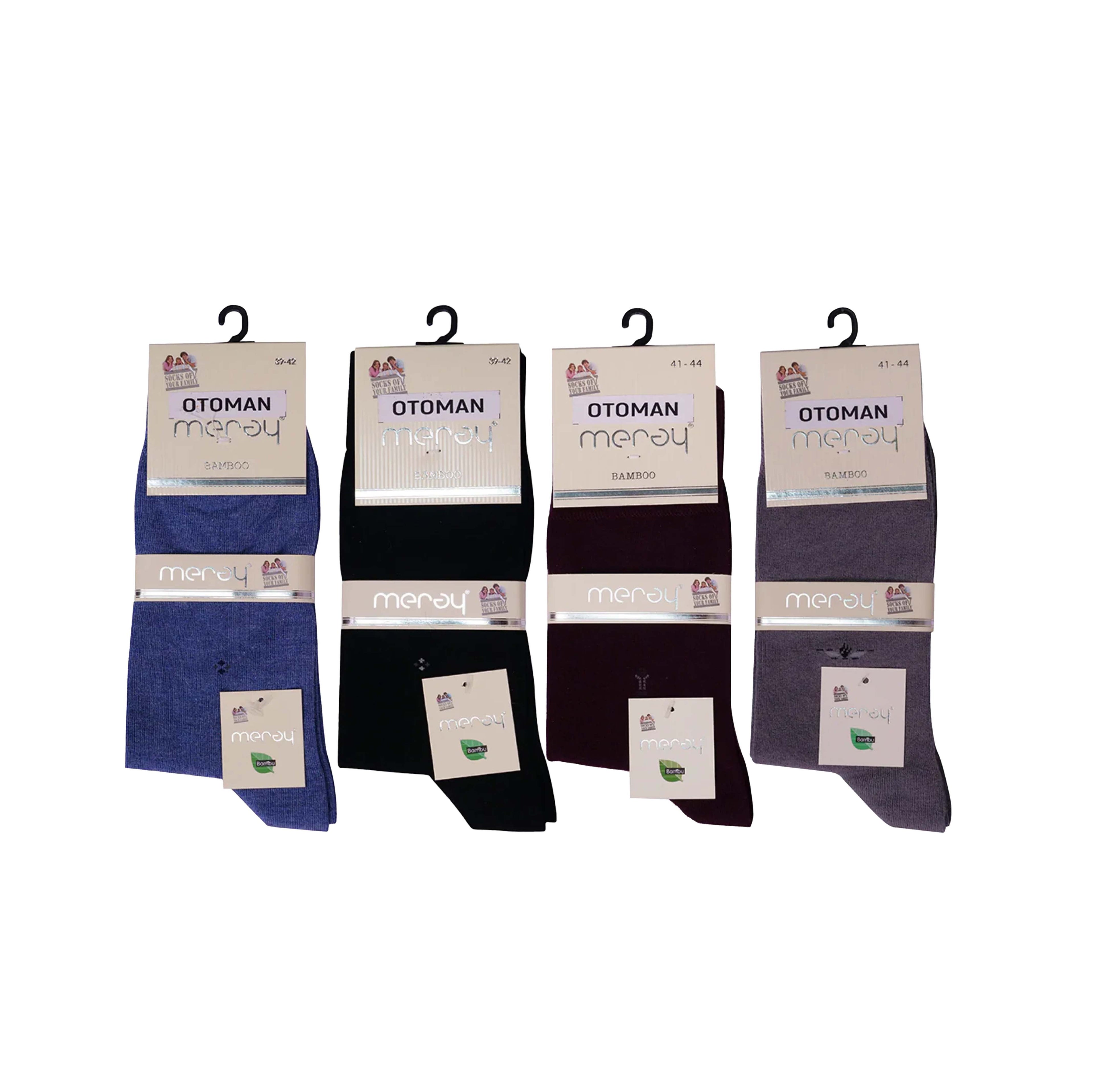 OTOMAN Premium Bamboo Socks (Pack of 4)