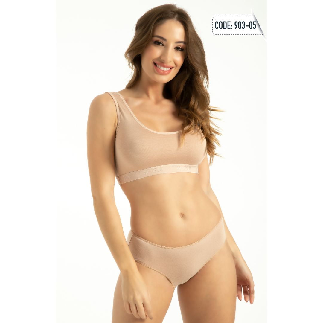 OTOMAN Bamboo Low-Waist Panties for Women - Pack of 3