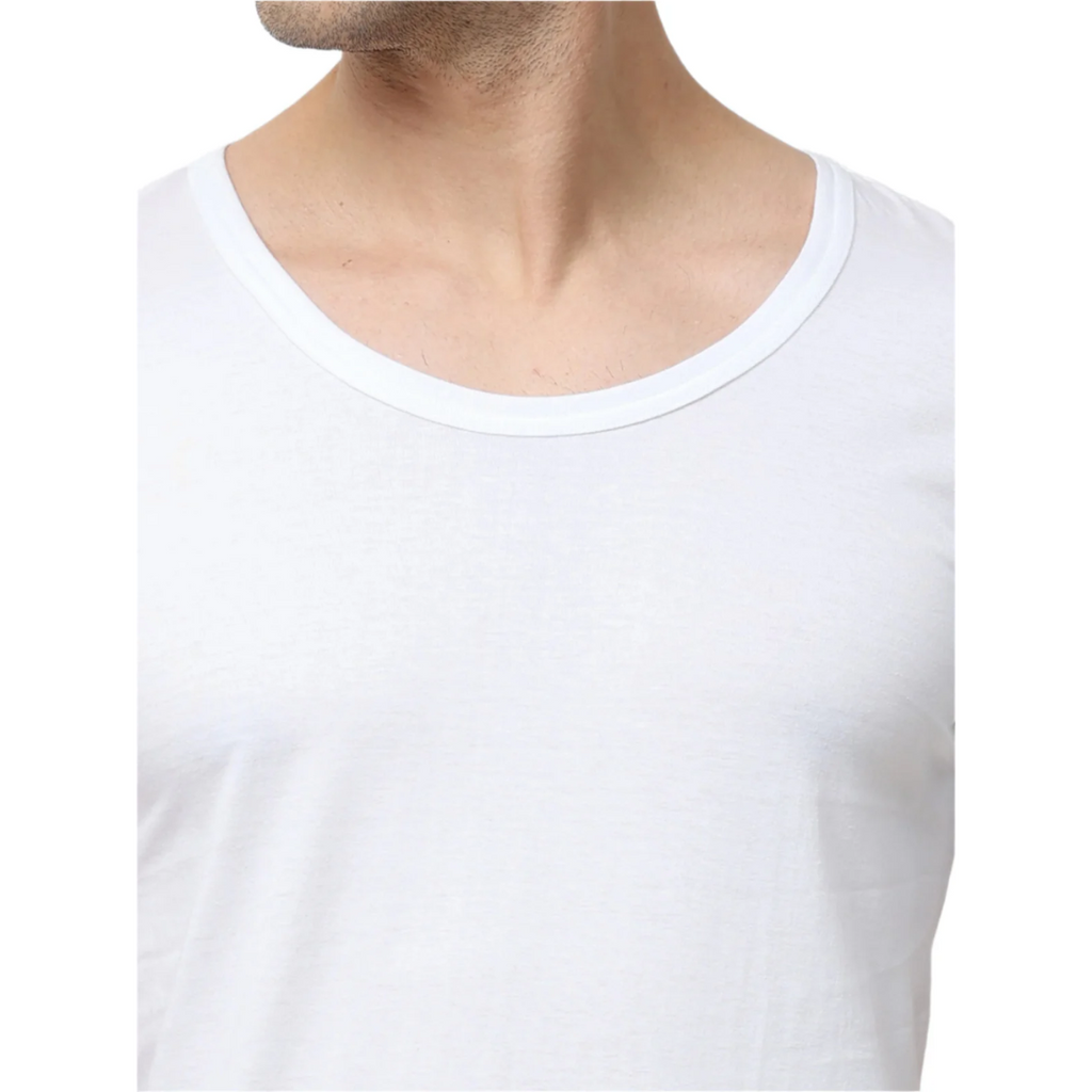OTOMAN Men's Super Cotton Half Sleeve Vest