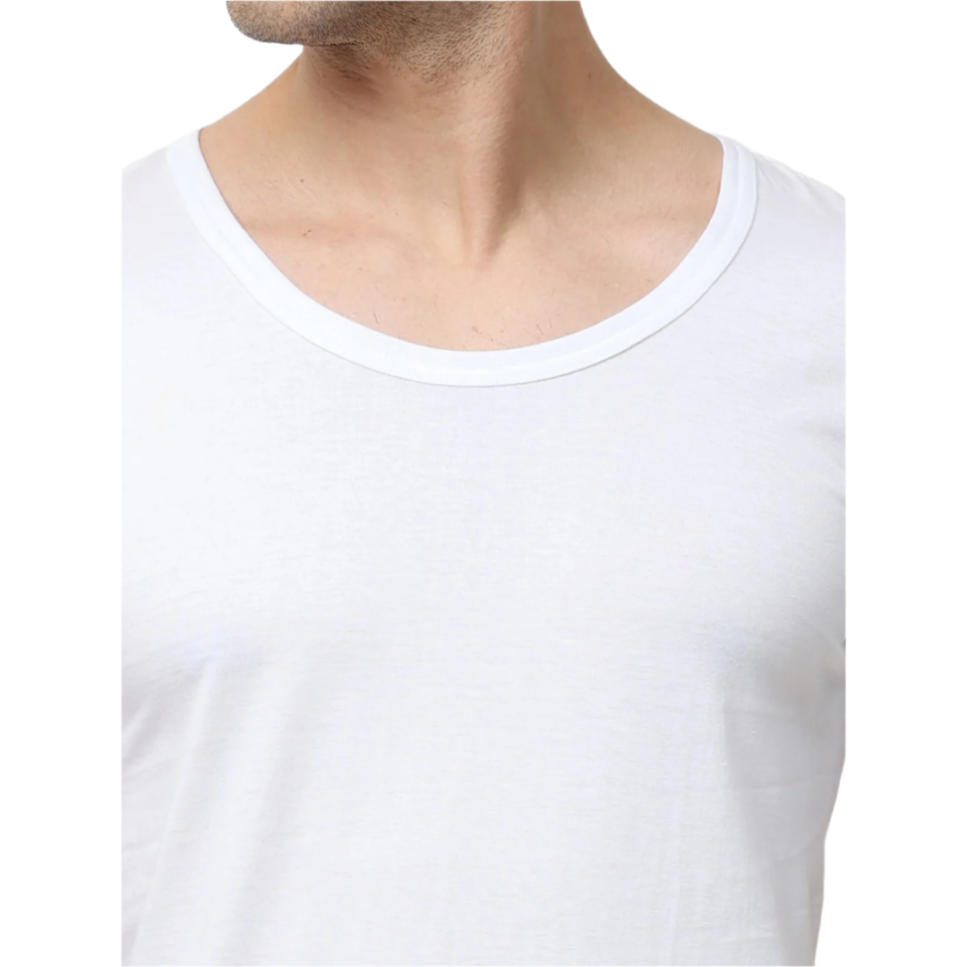 OTOMAN Men's Super Cotton Half Sleeve Vest