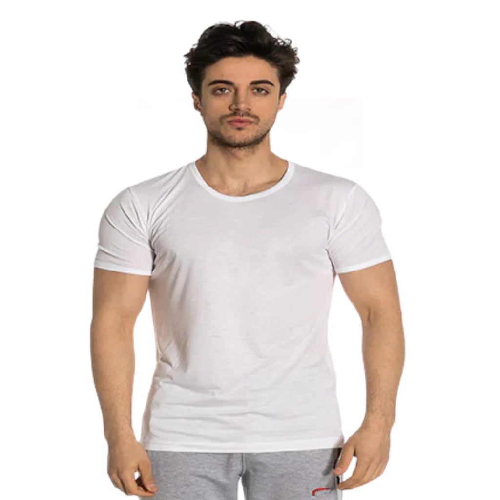 OTOMAN Men's Bamboo Cotton Vest (half sleeve)