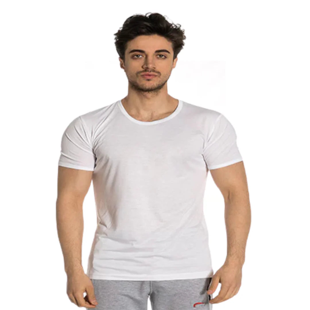 OTOMAN Men's Bamboo Cotton Vest (half sleeve)