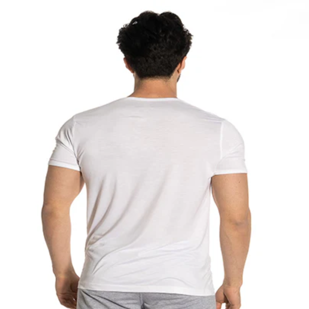 OTOMAN Men's Bamboo Cotton Half Sleeve Vest