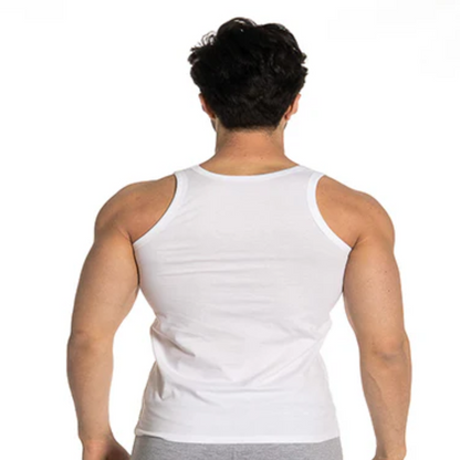 OTOMAN Men's Bamboo Cotton Sleeveless Vest (Pack of 4)