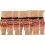 OTOMAN Printed Trunks for Men made with 100% Bamboo Fiber (Pack of 5)