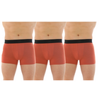 OTOMAN Solid Trunks for Men made from 100% Bamboo Fiber (Pack of 3)