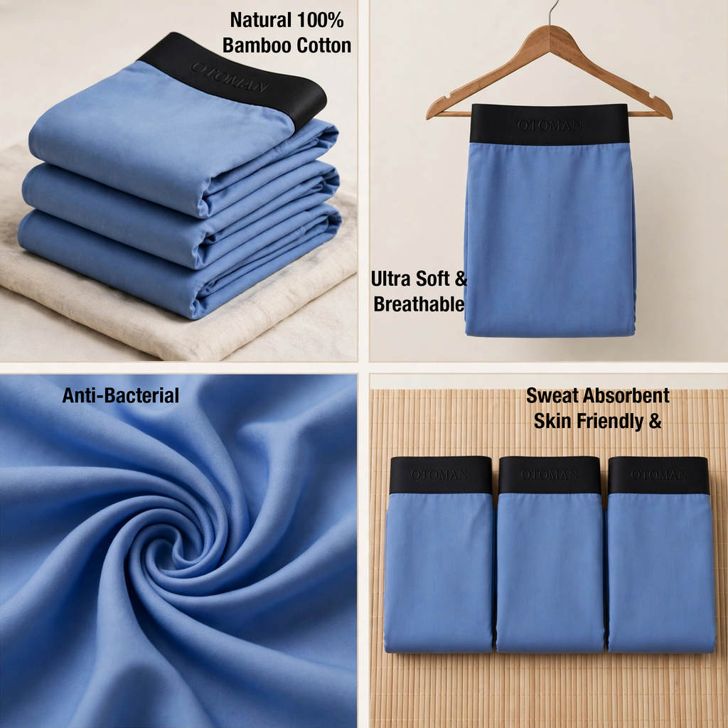 OTOMAN Solid Trunks for Men
