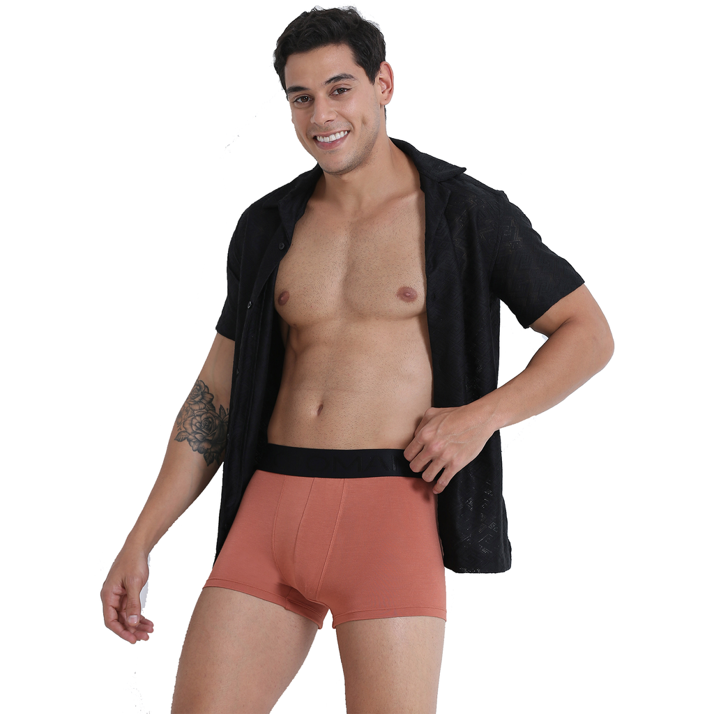 OTOMAN Solid Trunks for Men