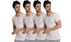 OTOMAN Men's Bamboo Cotton Vest (half sleeve) (Pack of 4)